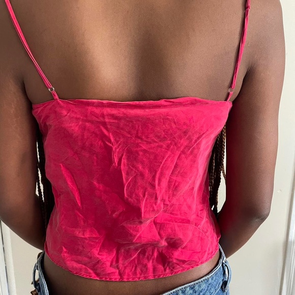 Y2k Victoria Secret silk top - Picture 2 of 4